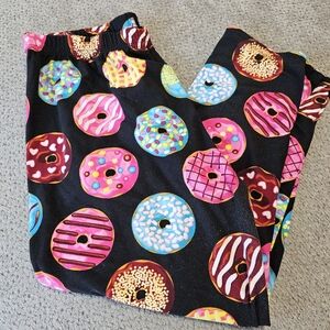 Cute donut legging capris